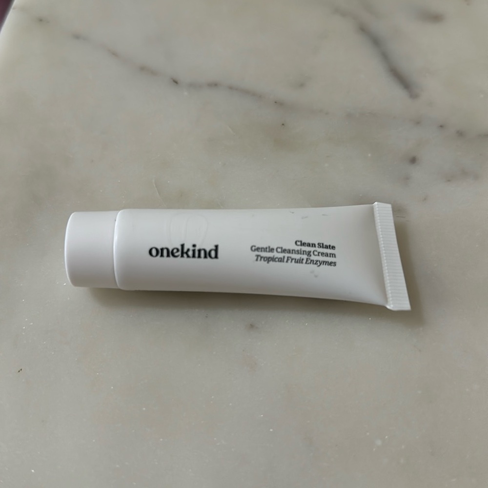ONEKIND Clean Slate Gentle Cleansing Cream - Deluxe Travel 15ML (0.5 fl oz) NEW